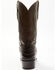 Image #5 - Cody James Black 1978&reg; Men's Chapman Exotic Caiman Belly Western Boots - Round Toe, Chocolate, hi-res