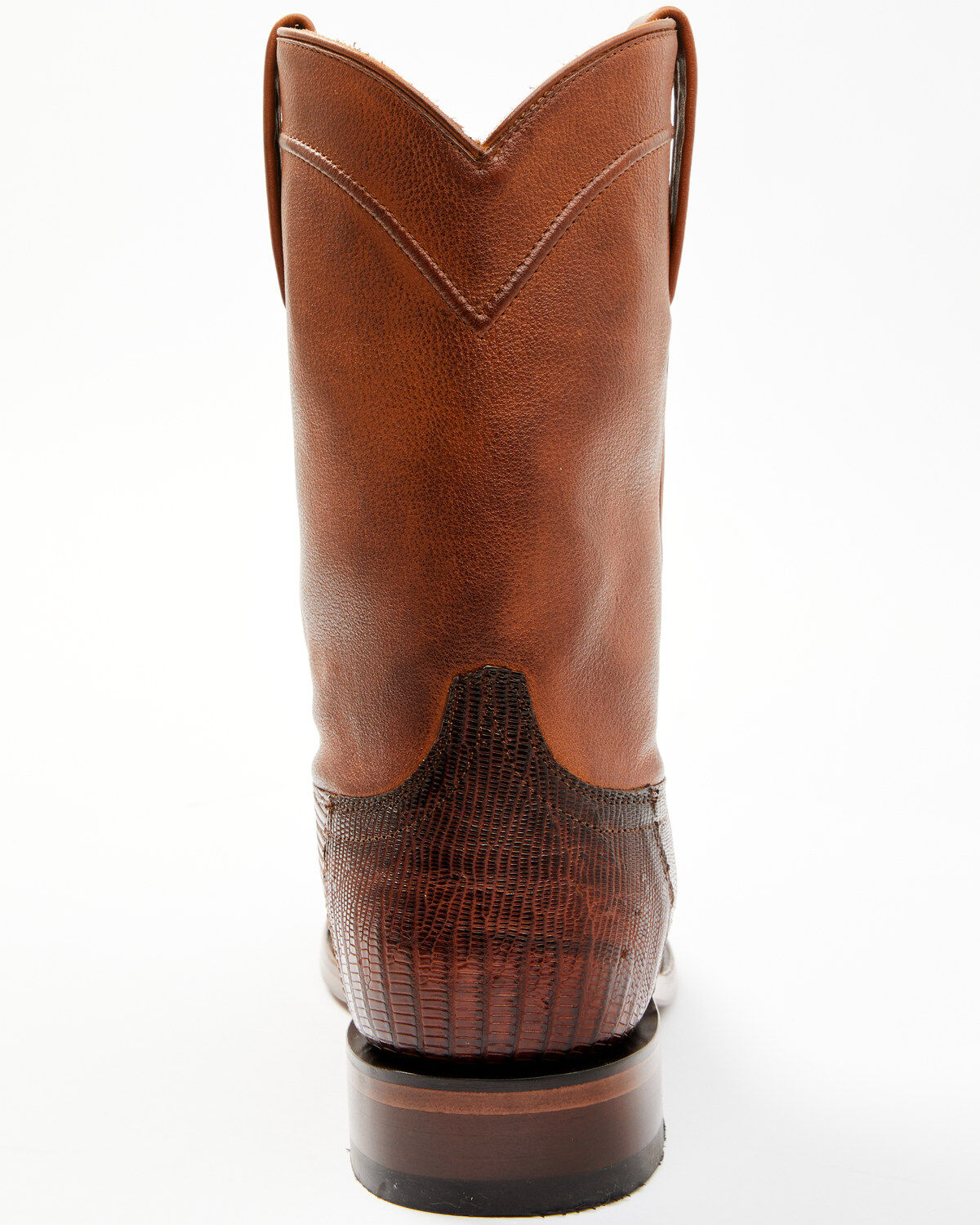Image #5 - Cody James Black 1978&reg; Men's Carmen Exotic Teju Lizard Roper Boots - Round Toe, Cognac, hi-res