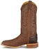 Image #3 - Justin Men's Boston Western Boots - Square Toe, Brown, hi-res