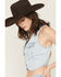 Image #2 - Levi's Women's Light Wash Denim Racer Vest, Light Wash, hi-res