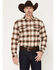 Image #1 - Cody James Black 1978&reg; Men's Broadwater Plaid Print Long Sleeve Button-Down Flannel Shirt, Tan, hi-res