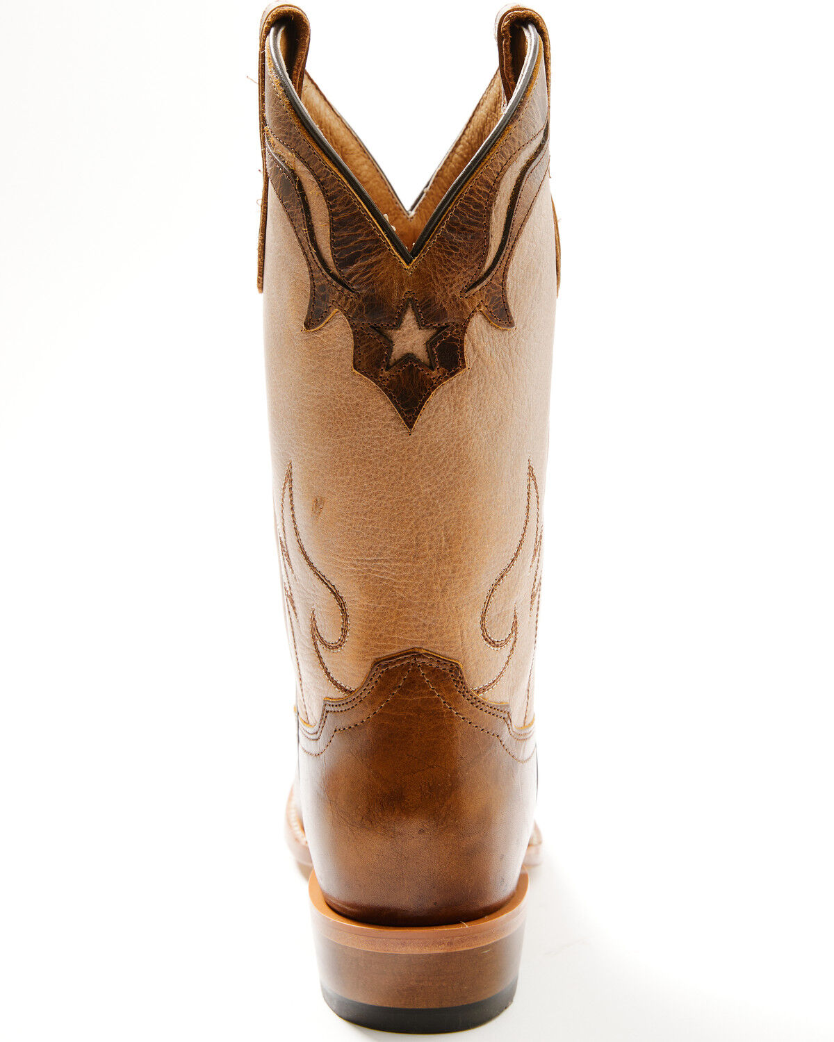 Image #5 - Moonshine Spirit&reg; Men's Showtime Inlay Western Boots - Square Toe, Tan, hi-res