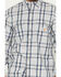 Image #3 - Carhartt Men's FR Plaid Print Long Sleeve Button-Down Work Shirt, Grey, hi-res