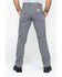 Image #2 - Carhartt Men's Rugged Flex&reg; Rigby Dungaree Stretch Work Pants, Grey, hi-res