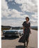 Image #1 - Idyllwind Women's Soleil Floral Side Slit Maxi Skirt, Black, hi-res