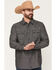 Image #1 - Moonshine Spirit&reg;&nbsp;Men's Renaissance Rodeo Medallion Print Long Sleeve Snap Western Shirt, Charcoal, hi-res