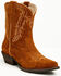 Image #1 - Shyanne Women's Ricki Suede Booties - Snip Toe, Rust Copper, hi-res