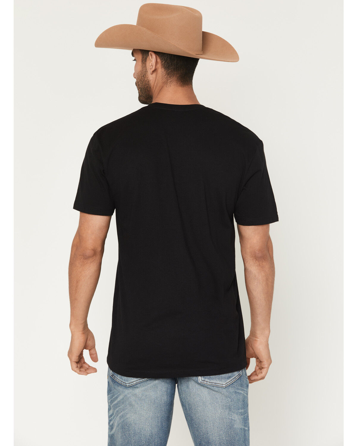 Image #4 - Moonshine Spirit&reg; Men's Soaring Eagle Short Sleeve Graphic T-Shirt, Black, hi-res