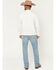 Image #3 - Levi&rsquo;s Men&rsquo;s 537 Running Early Light Wash Western Bootcut Stretch Denim Jeans, Light Wash, hi-res