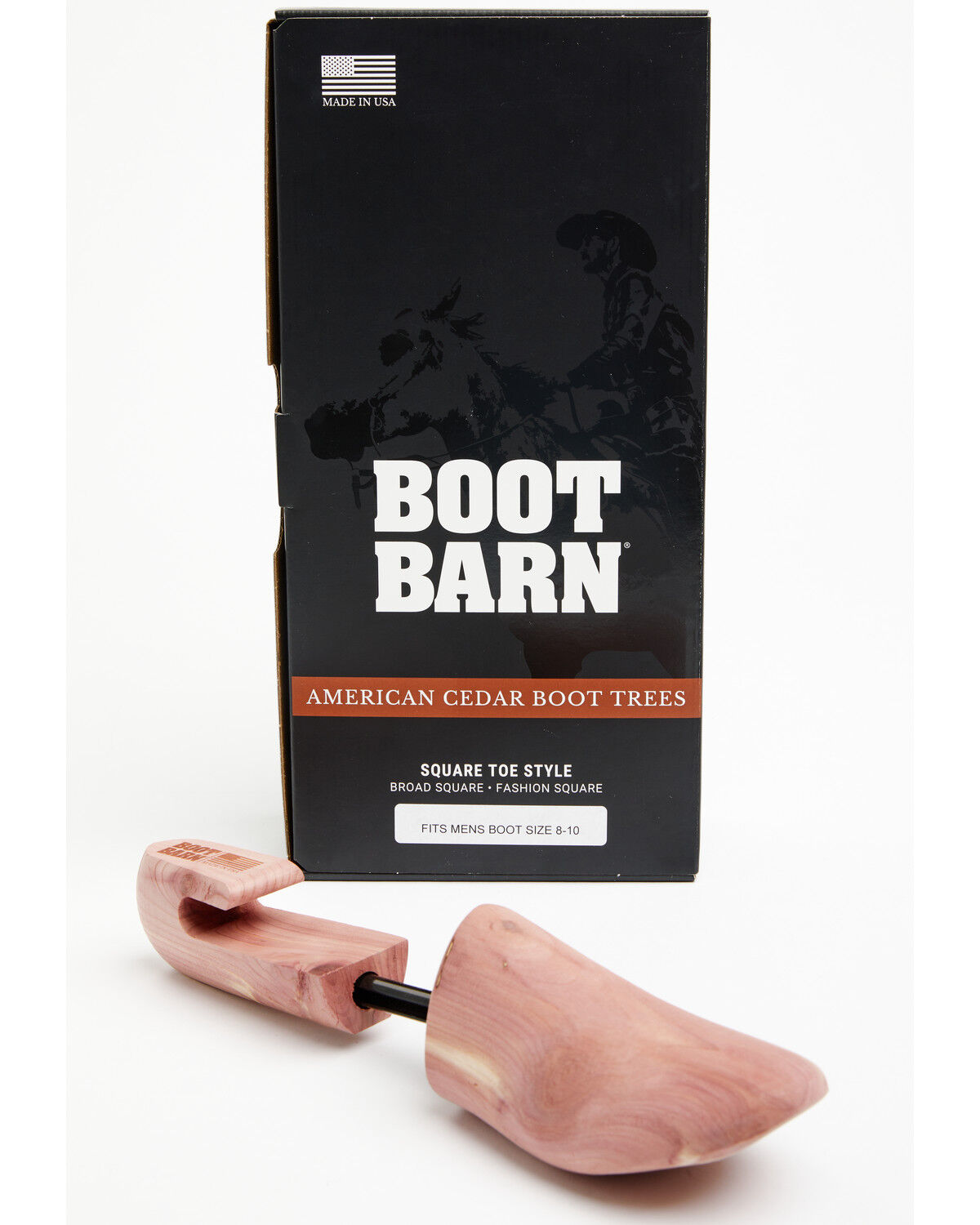 Image #1 - Boot Barn Men's Western Boot Trees - Square Toe, Natural, hi-res