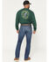 Image #3 - Carhartt Men's FR Tamarack Medium Wash Relaxed Bootcut Rugged Flex&reg; Stretch Denim Jeans, Medium Wash, hi-res