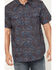 Image #3 - Moonshine Spirit&reg; Men's Hay Day Medallion Print Short Sleeve Western Shirt, Blue, hi-res