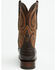 Image #5 - Ariat Men's Callen Exotic Caiman Belly Western Boots - Broad Square Toe, Chocolate, hi-res