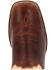 Image #6 - Durango Men's Westward Performance Western Boots - Square Toe, Chocolate, hi-res