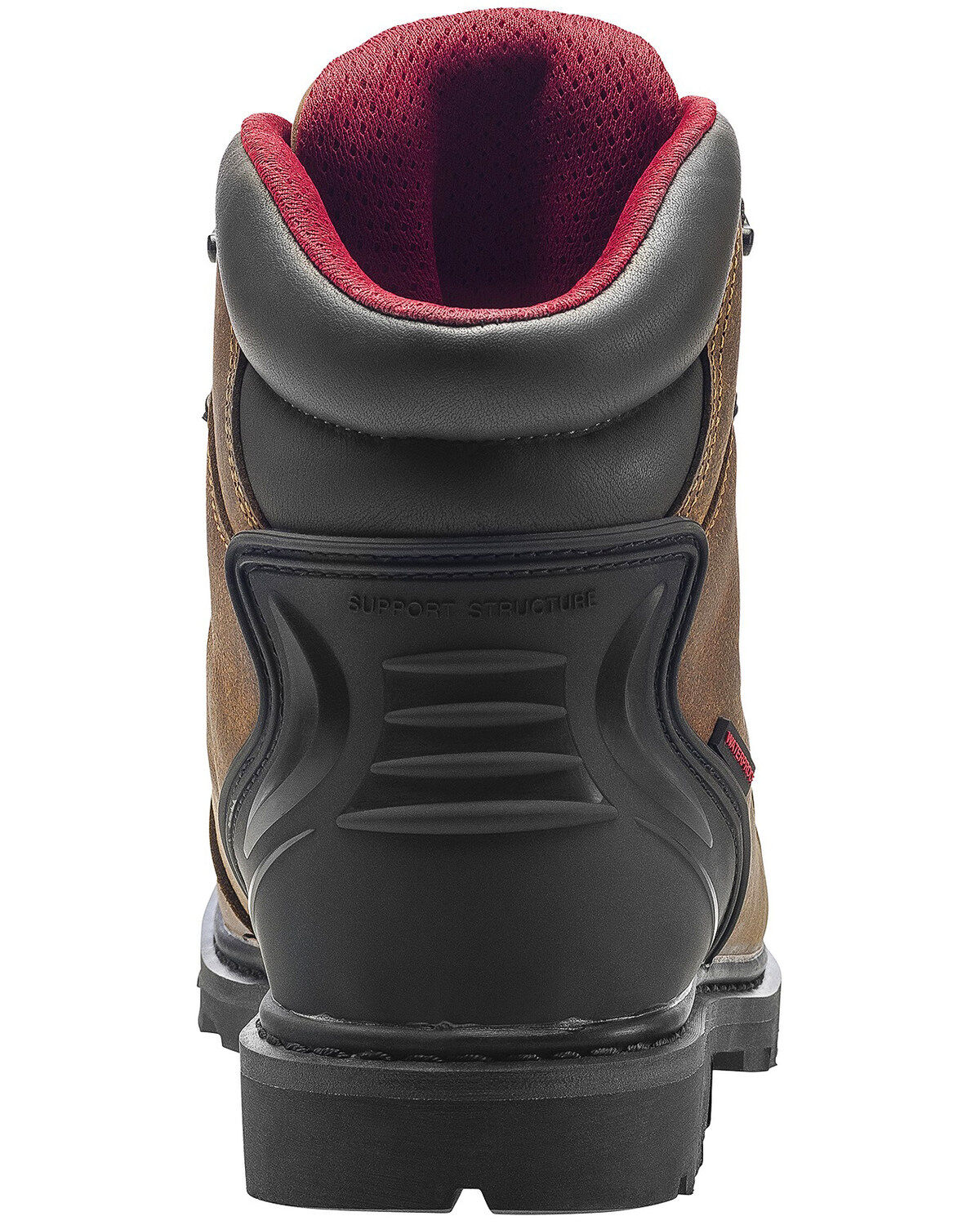 Image #3 - Avenger Men's Waterproof Work Boots - Composite Toe, Brown, hi-res