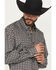 Image #2 - Cinch Men's Medallion Print Long Sleeve Button-Down Western Shirt, Brown, hi-res
