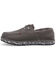 Image #3 - Twisted X Men's Circular Project&trade; Boat Shoes - Moc Toe, Grey, hi-res