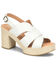 Image #1 - Born Women's Nassu Platform Sandals, White, hi-res