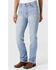 Image #1 - Kimes Ranch Women's Sarah Light Wash High Rise Slim Bootcut Jeans, Light Wash, hi-res