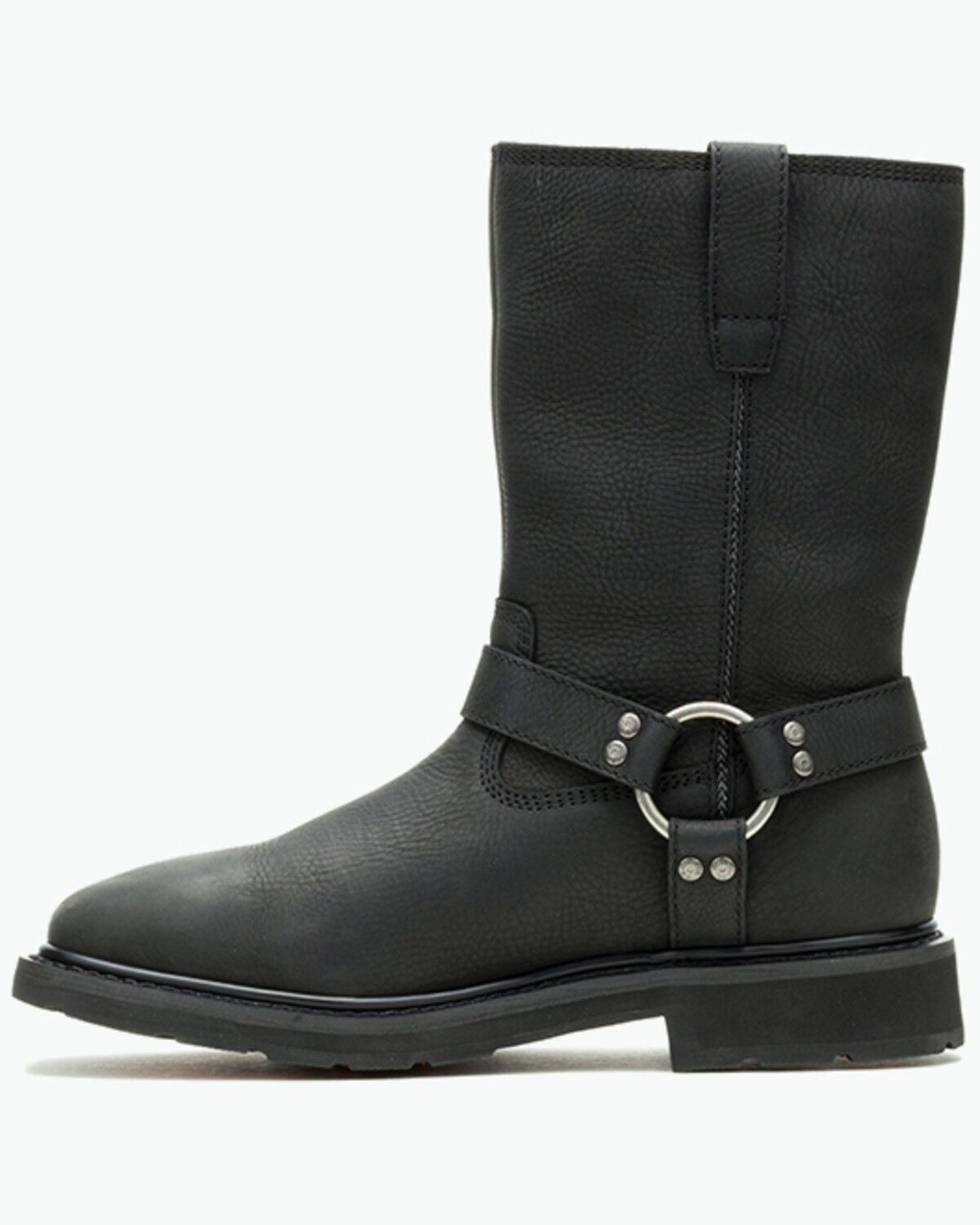 Image #3 - Harley Davidson Men's Altman Harness Motorcycle Boots - Broad Square Toe, Black, hi-res