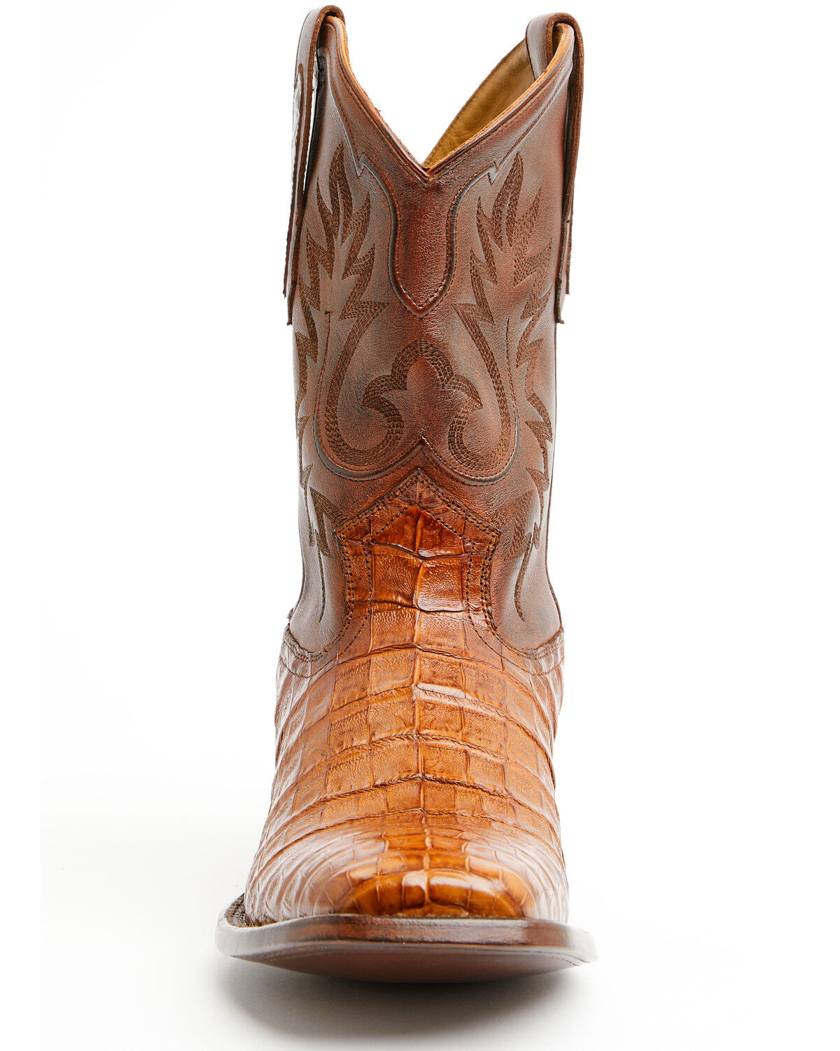 Image #4 - Cody James Black 1978&reg; Men's The Hayward Exotic Caiman Belly Western Boots - Broad Square Toe, Cognac, hi-res