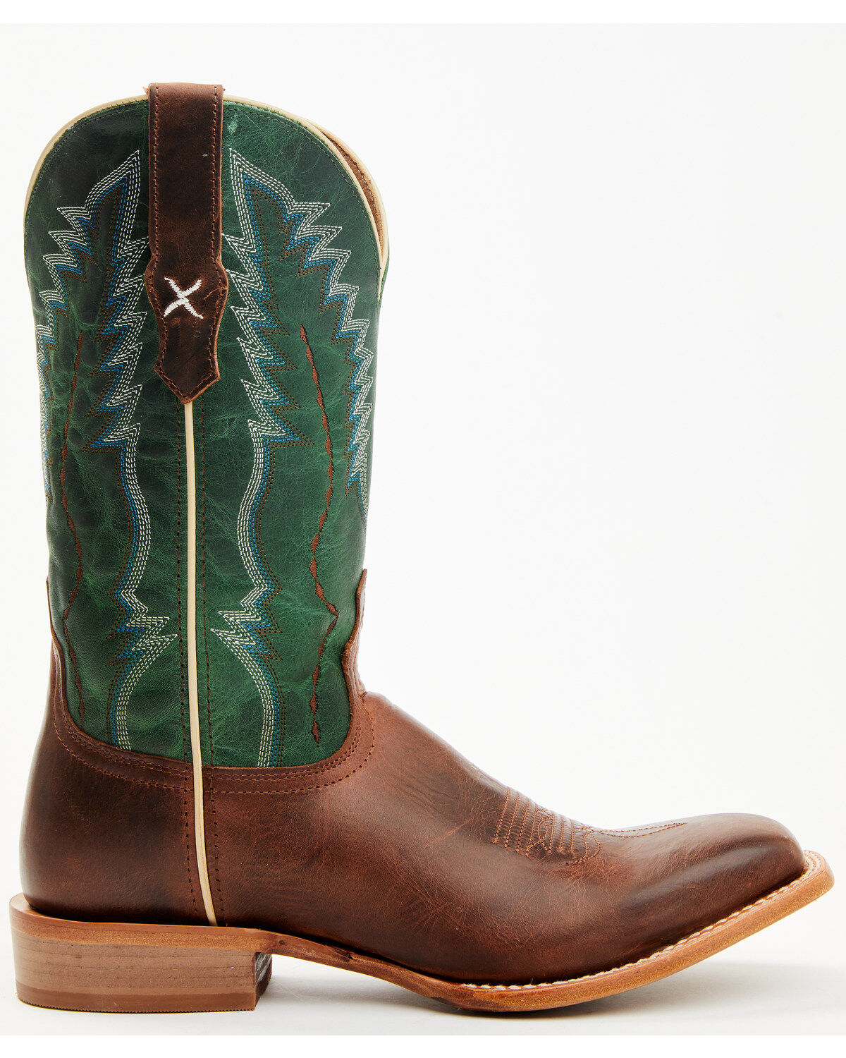 Image #2 - Twisted X Men's Rancher Western Boots - Broad Square Toe, Brown, hi-res