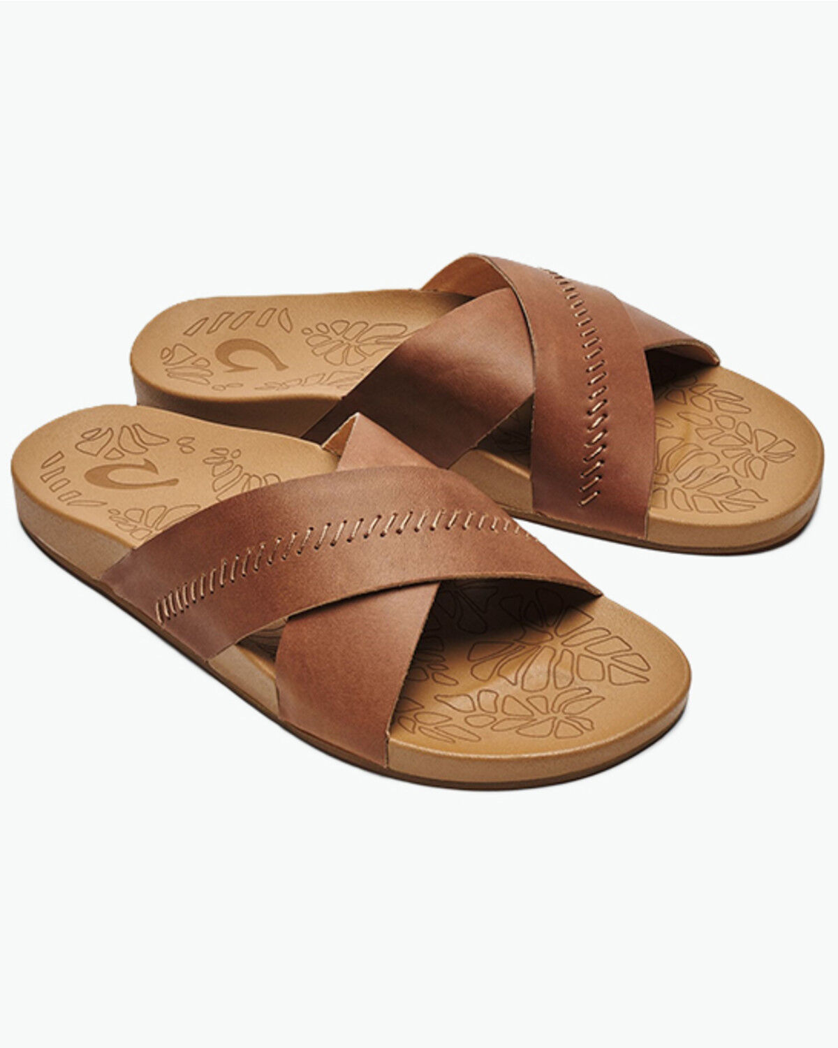 OluKai Women's Kipe a Olu Sandals, Brown, hi-res