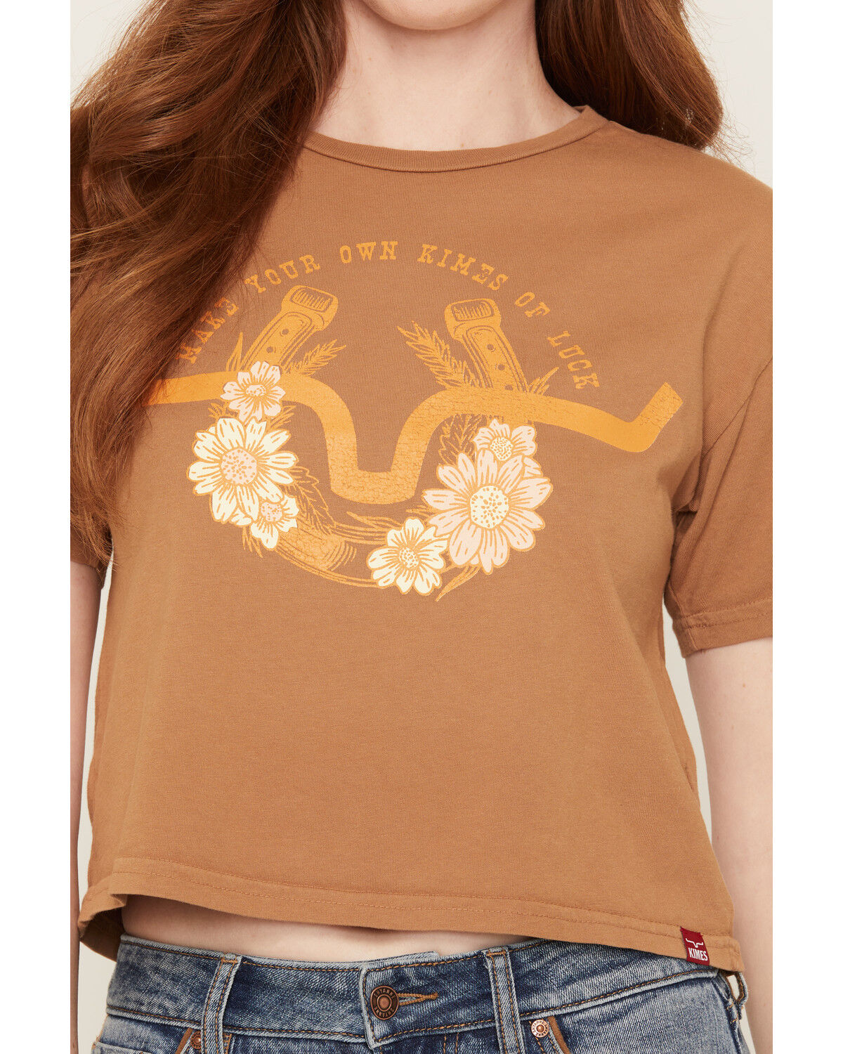 Image #2 - Kimes Ranch Women's Kimes of Luck Short Sleeve Graphic Tee, Brown, hi-res