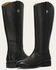 Image #4 - Frye Women's Melissa Lug Button Tall Western Boots - Round Toe, Black, hi-res