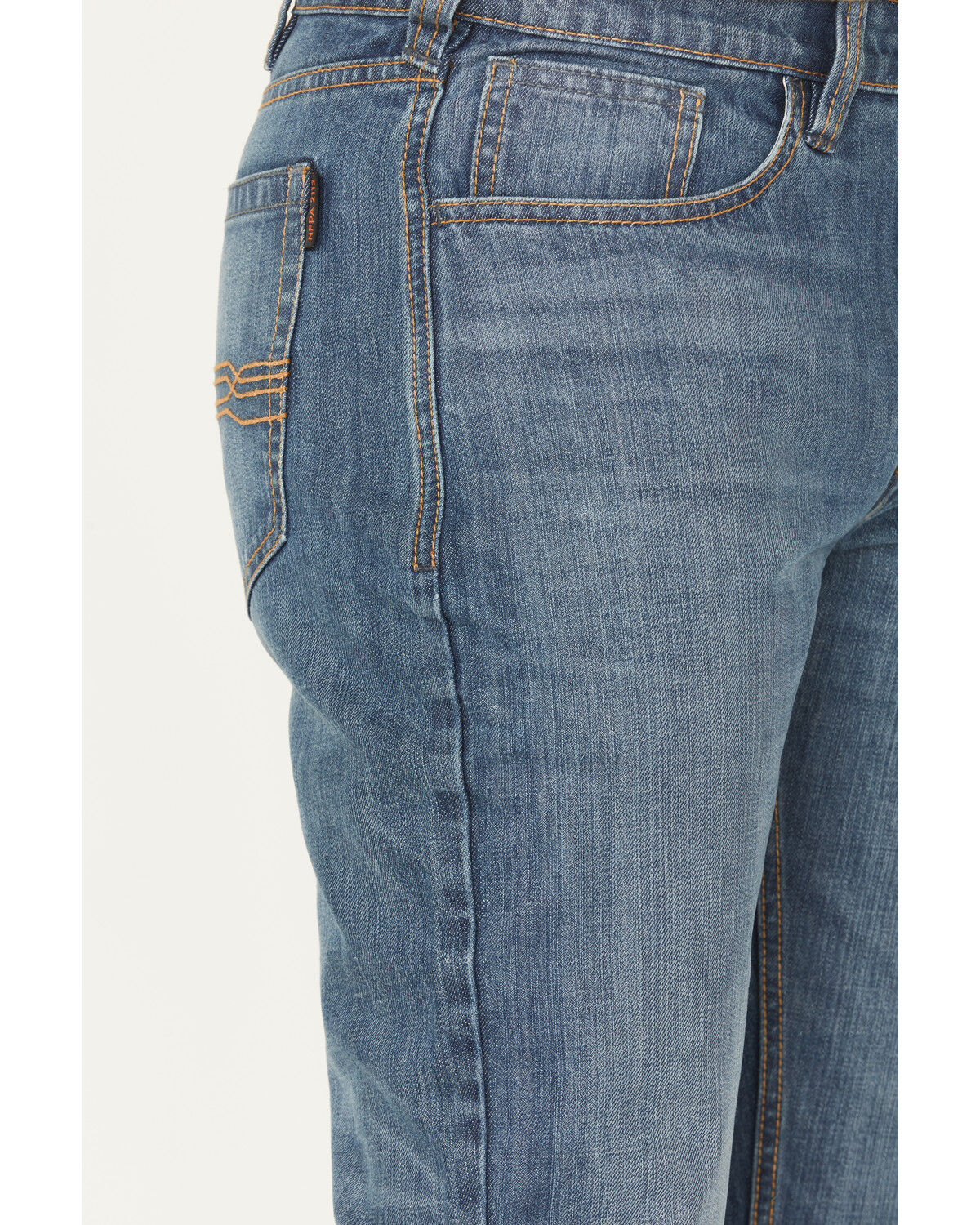 Image #2 - Cody James Men's FR Light Wash Equalizer Straight Denim Work Jeans - Big, Light Wash, hi-res