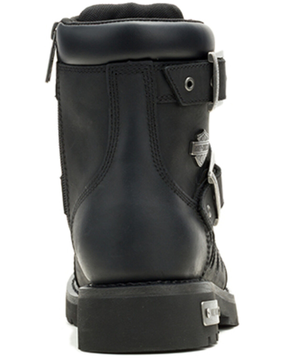 Image #5 - Harley Davidson Men's Ironblaze Motorcycle Boots - Round Toe, Black, hi-res