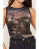 Image #3 - Youth In Revolt Women's Midnight Mesh Tank Top, Black, hi-res