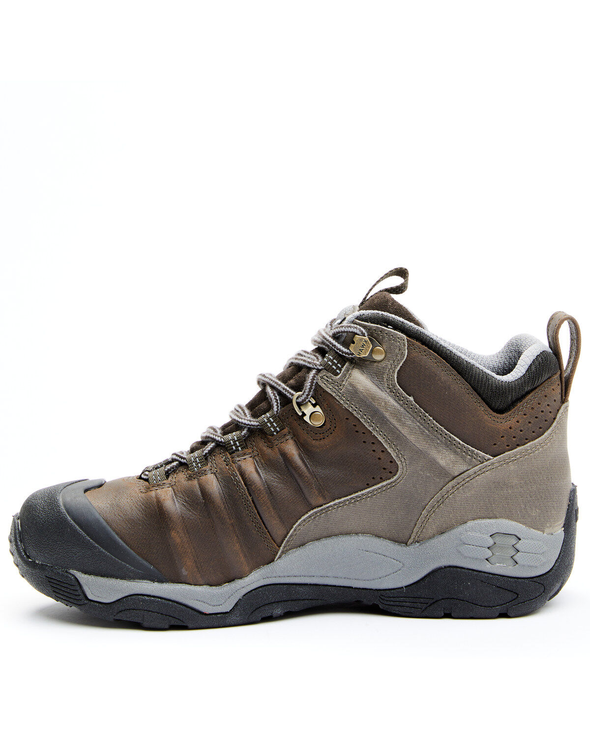 Image #5 - Hawx Men's 4" Axis Waterproof Hiker Boots - Soft Toe, Brown, hi-res
