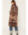 Image #4 - Shyanne Women's Southwestern Print Eyelash Yarn Duster, Cognac, hi-res