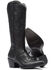 Image #5 - Durango Women's Crush&trade; Tall Western Boots - Snip Toe, Black, hi-res