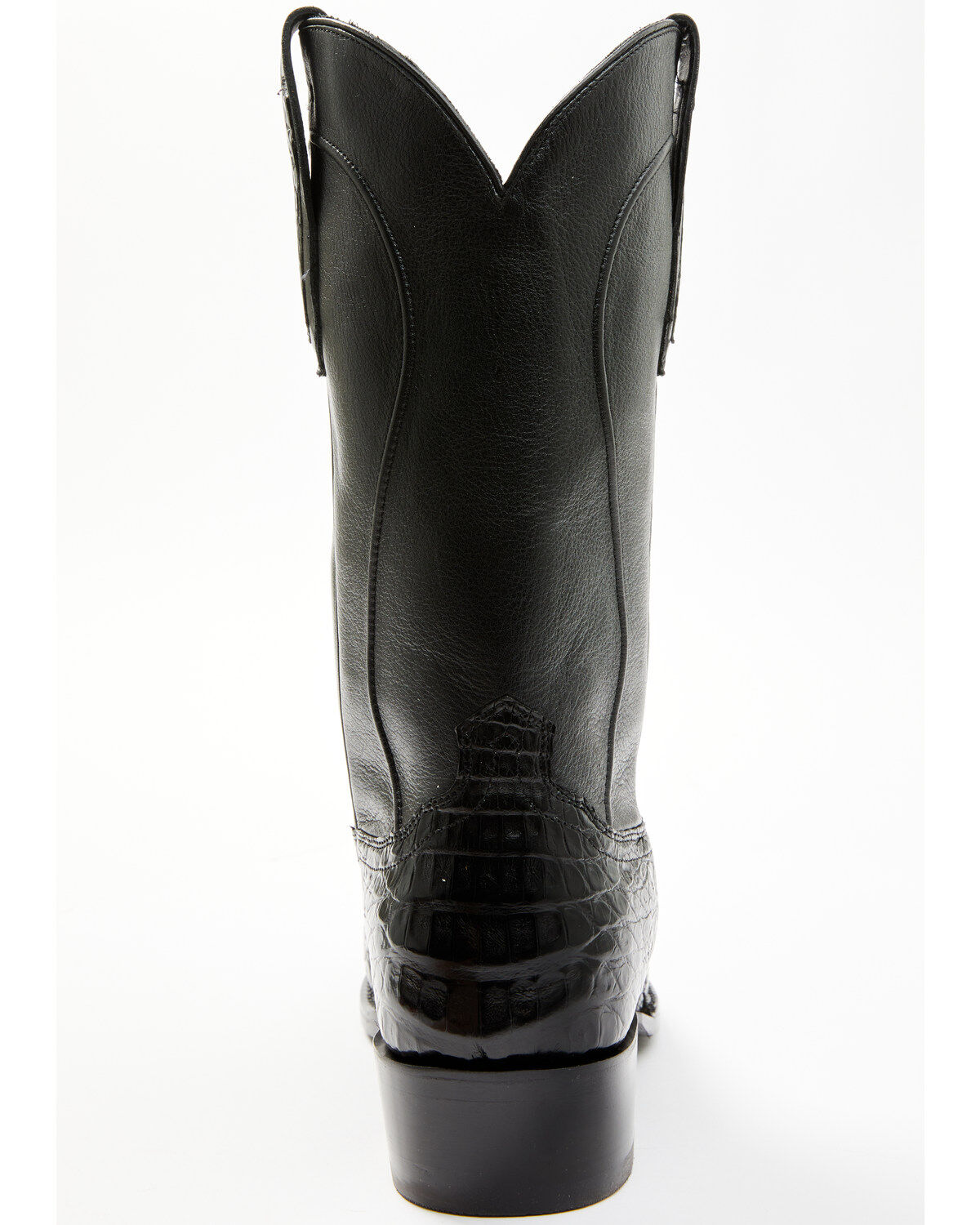 Image #5 - Cody James Black 1978&reg; Men's Chapman Exotic Caiman Belly Western Boots - Round Toe, Black, hi-res