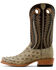 Image #2 - Ariat Men's Futurity Outlaw Exotic Ostrich Western Boots - Square Toe, Light Grey, hi-res