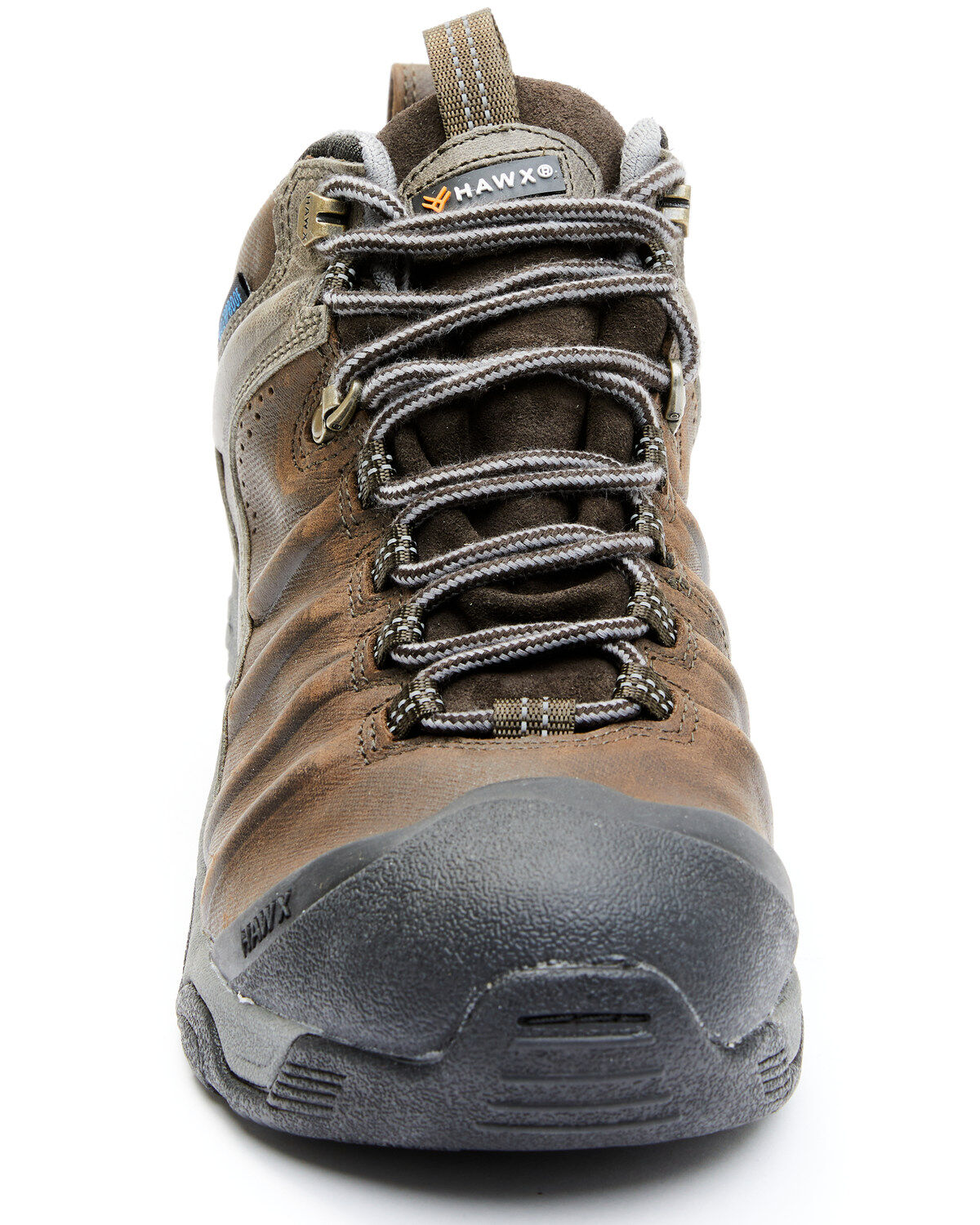 Image #2 - Hawx Men's 4" Axis Waterproof Hiker Boots - Soft Toe, Brown, hi-res