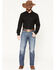 Image #1 - Rock & Roll Denim Men's Small "V" Reflex Revolver Slim Straight Jeans, Indigo, hi-res
