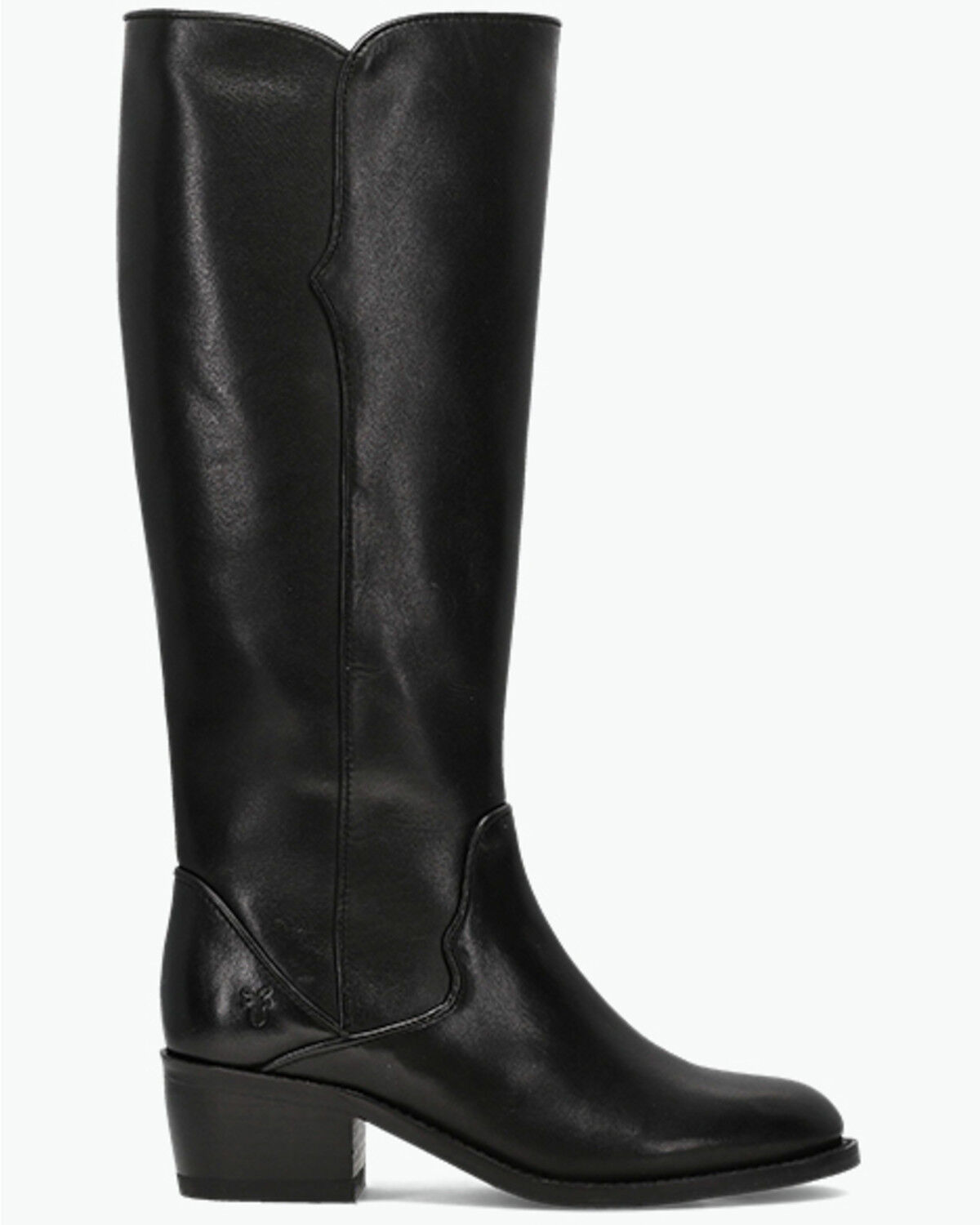 Image #2 - Frye Women's Carson 2 Piping Tall Fashion Boots - Round Toe, Black, hi-res