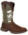 Image #1 - Durango Men's USA Western Performance Boots - Square Toe, Brown, hi-res