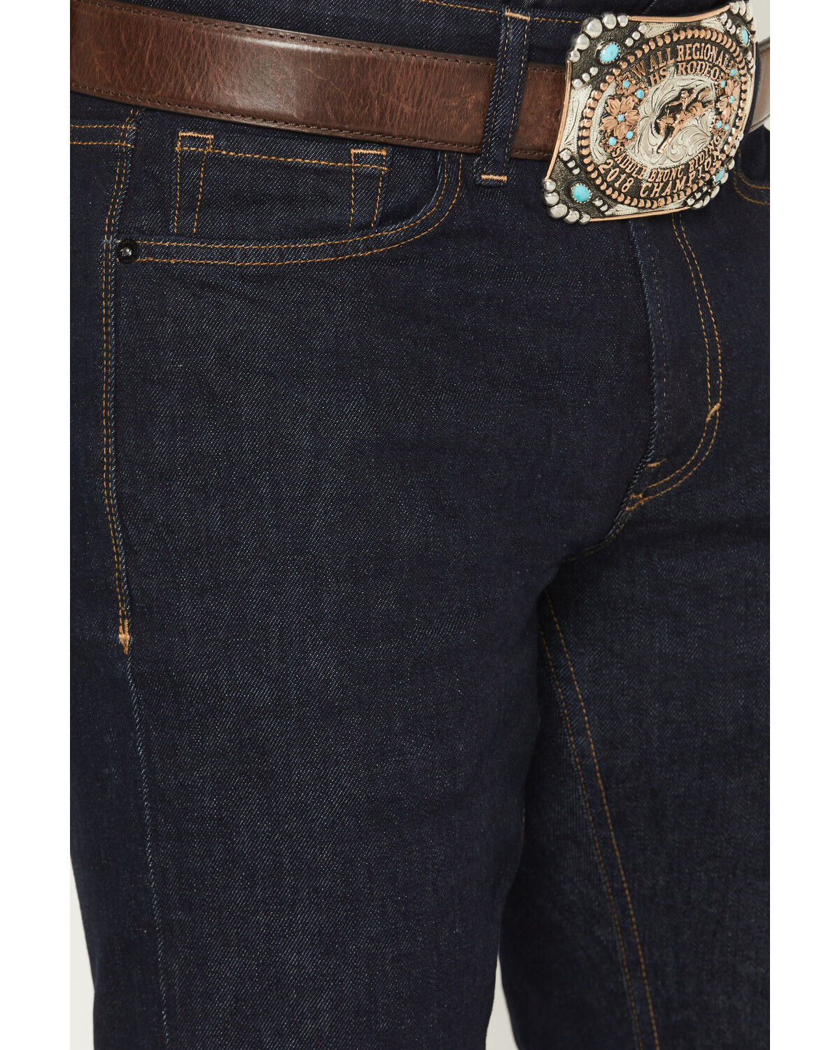 Image #2 - Cody James Black 1978&reg; Men's Rinse Wash Tyler Slim Straight Stretch Denim Jeans, Dark Wash, hi-res