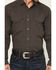Image #3 - Cody James Black 1978&reg; Men's Cluny Tonal Striped Long Sleeve Button-Down Western Shirt, Charcoal, hi-res