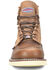 Image #4 - Carolina Men's AMP 6" Roughout Moc Work Boots - Steel Toe, Brown, hi-res