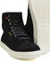 Image #3 - Milwaukee Leather Men's Vintage High-Top Reinforced Street Riding Waterproof Shoes - Round Toe, Black, hi-res