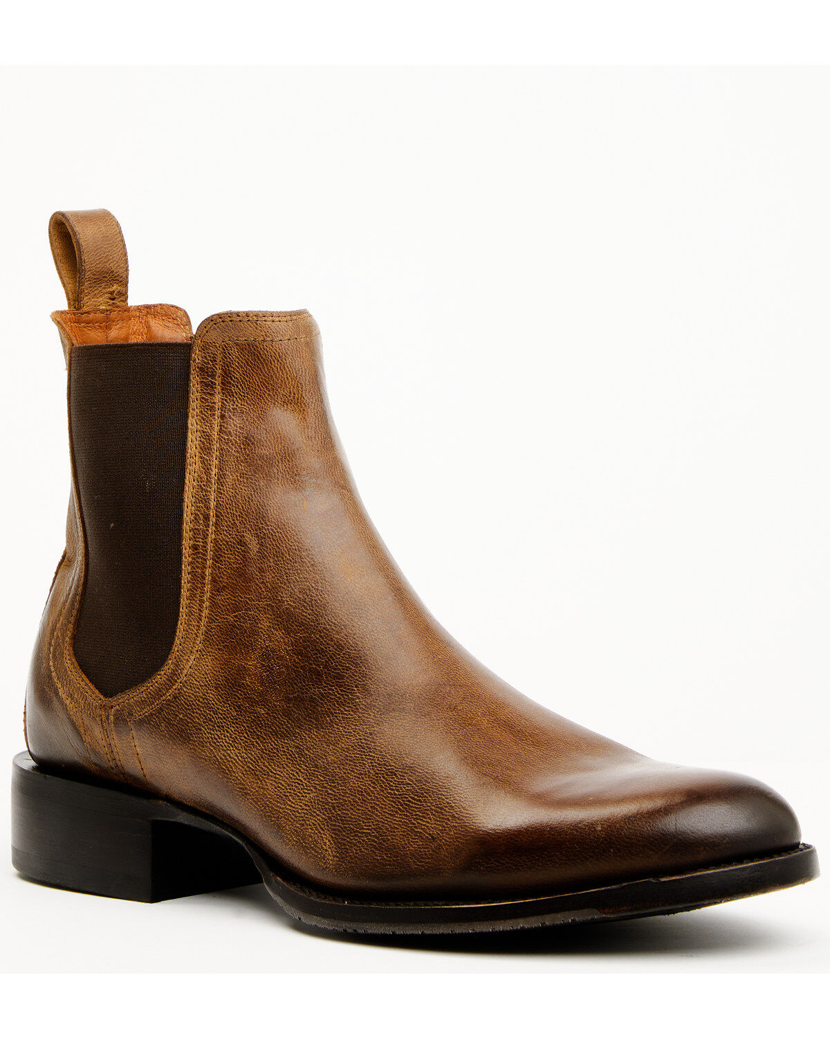 Cody James Black 1978&reg; Men's Franklin Chelsea Ankle Boots - Round Toe, Tan, hi-res