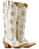 Image #2 - Ariat Women's Casanova Star Tall Western Boots - Snip Toe, Ivory, hi-res