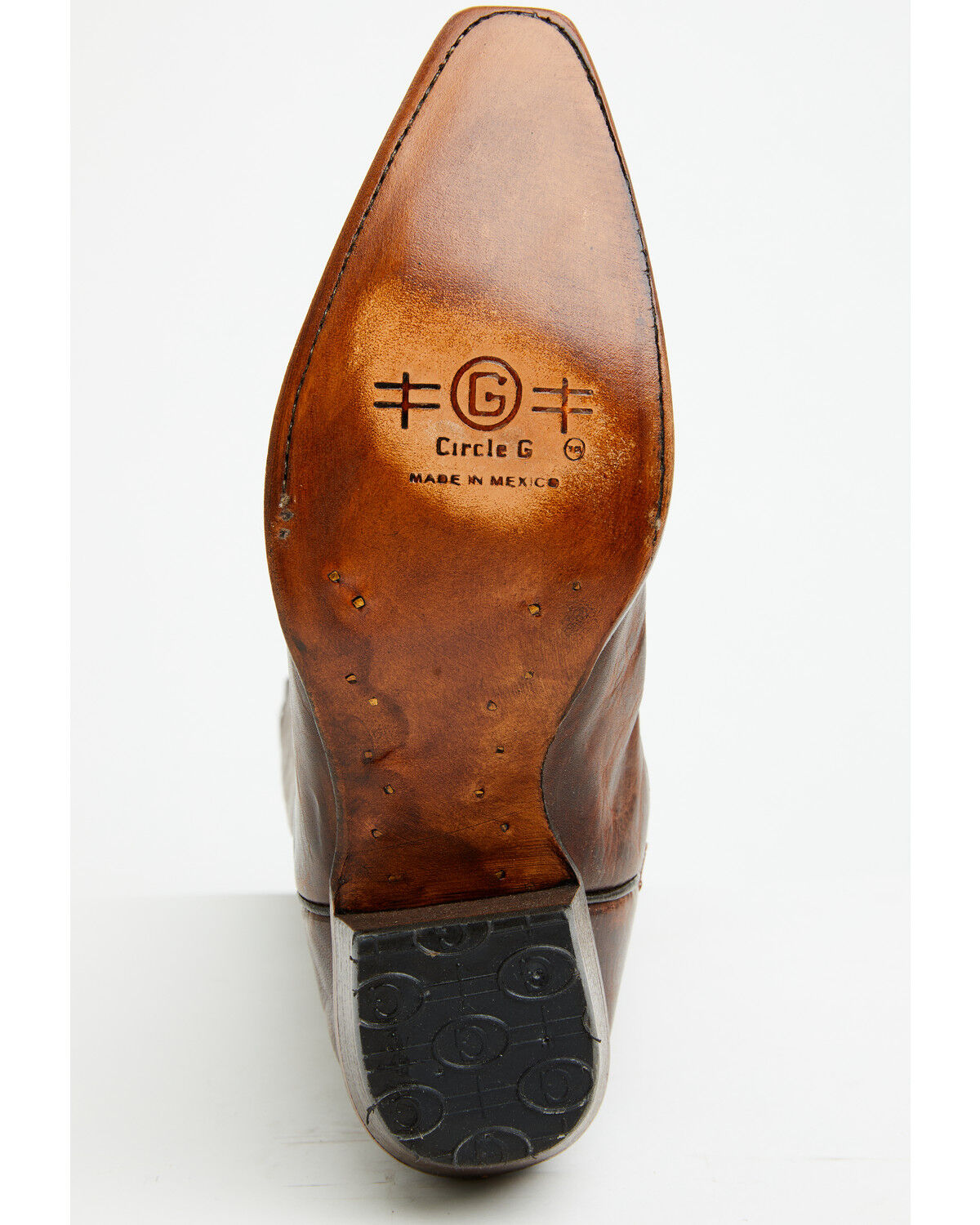 Image #7 - Circle G Women's Shedron Tall Western Boots - Snip Toe, Brown, hi-res