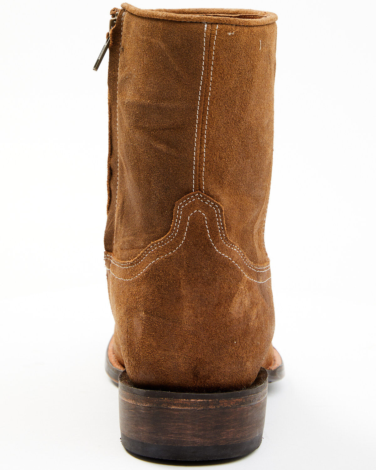 Image #5 - Moonshine Spirit&reg; Men's Pancho Roughout Western Boots - Square Toe, Brown, hi-res