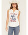 Image #1 - Shyanne Women's Land of the Brave Graphic Tank, Cream, hi-res